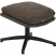 Кресло мягкое EVERPROF Kiwi, ткань, темно-коричневый