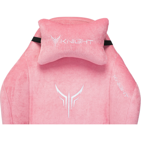 Игровое компьютерное кресло Knight VIKING N1 Fabric Velvet 36, розовый