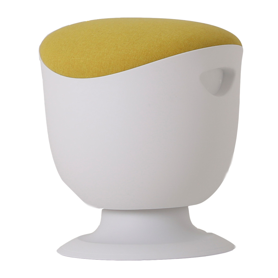 Стул для активного сиденья Chair Meister Tulip, белый/желтый