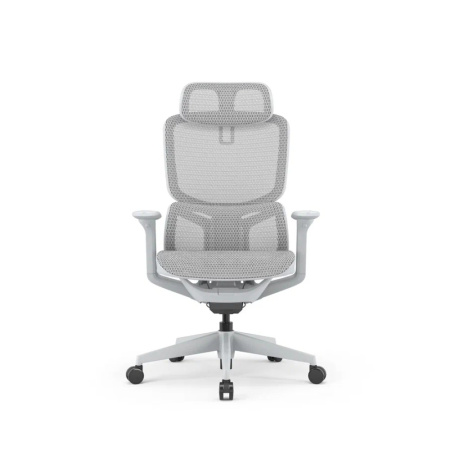 Кресло компьютерное SitZone E-JX-002А, сетка, пластик, белый