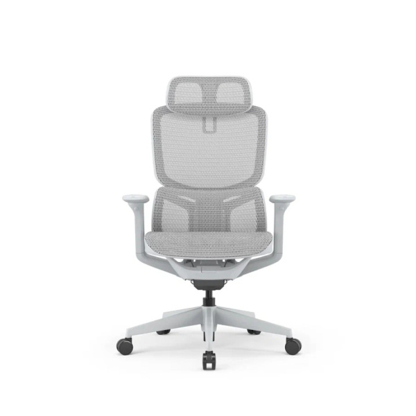 Кресло компьютерное SitZone E-JX-002А, сетка, пластик, белый