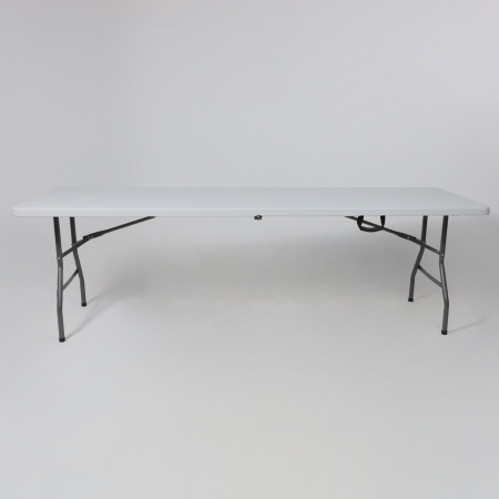 Стол складной Table AKS тип 1, 2400х760х740 мм, пластик, белый