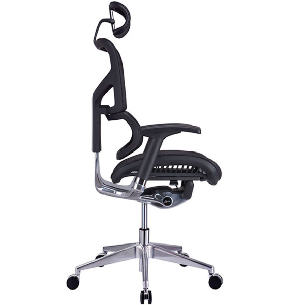 Кресло компьютерное Ergostyle Sail Aluminium, черный