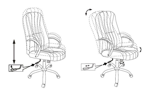 Кресло компьютерное Бюрократ T-898SL, черный