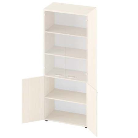 Шкаф для документов Фабрика Славянская Столица Баден Б-8.1912.1, дуб молочный