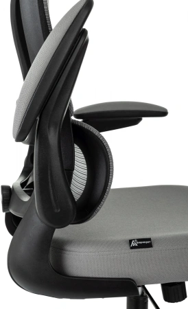 Кресло компьютерное Бюрократ Sigma 1 сетка, ткань, серый