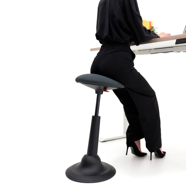 Стул для активного сиденья Chair Meister Cloud, черный/серый Стул для активного сиденья Chair Meister Cloud, черный/серый