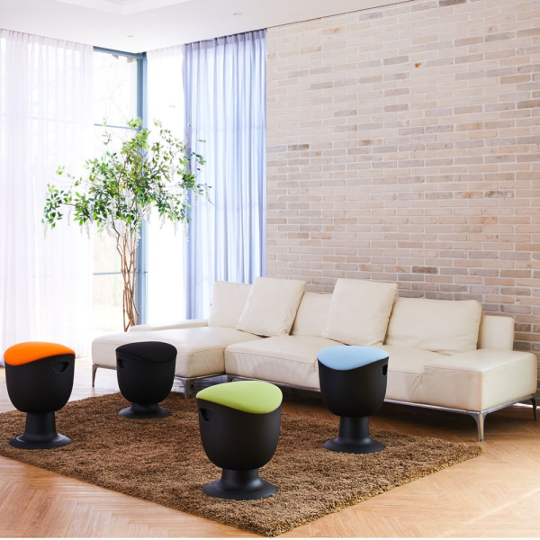 Стул для активного сиденья Chair Meister Tulip, черный/желтый Стул для активного сиденья Chair Meister Tulip, черный/желтый